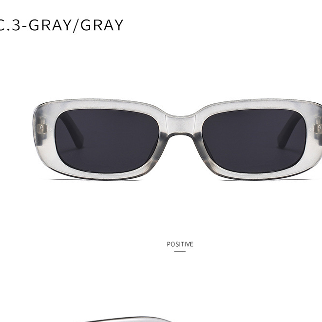 Wholesale Small Square Frame PC Sunglasses